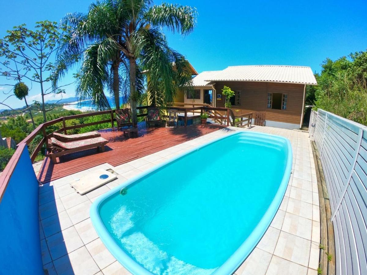 Casa Vista Privilegiada: Piscina E Conforto Garopaba Exterior foto